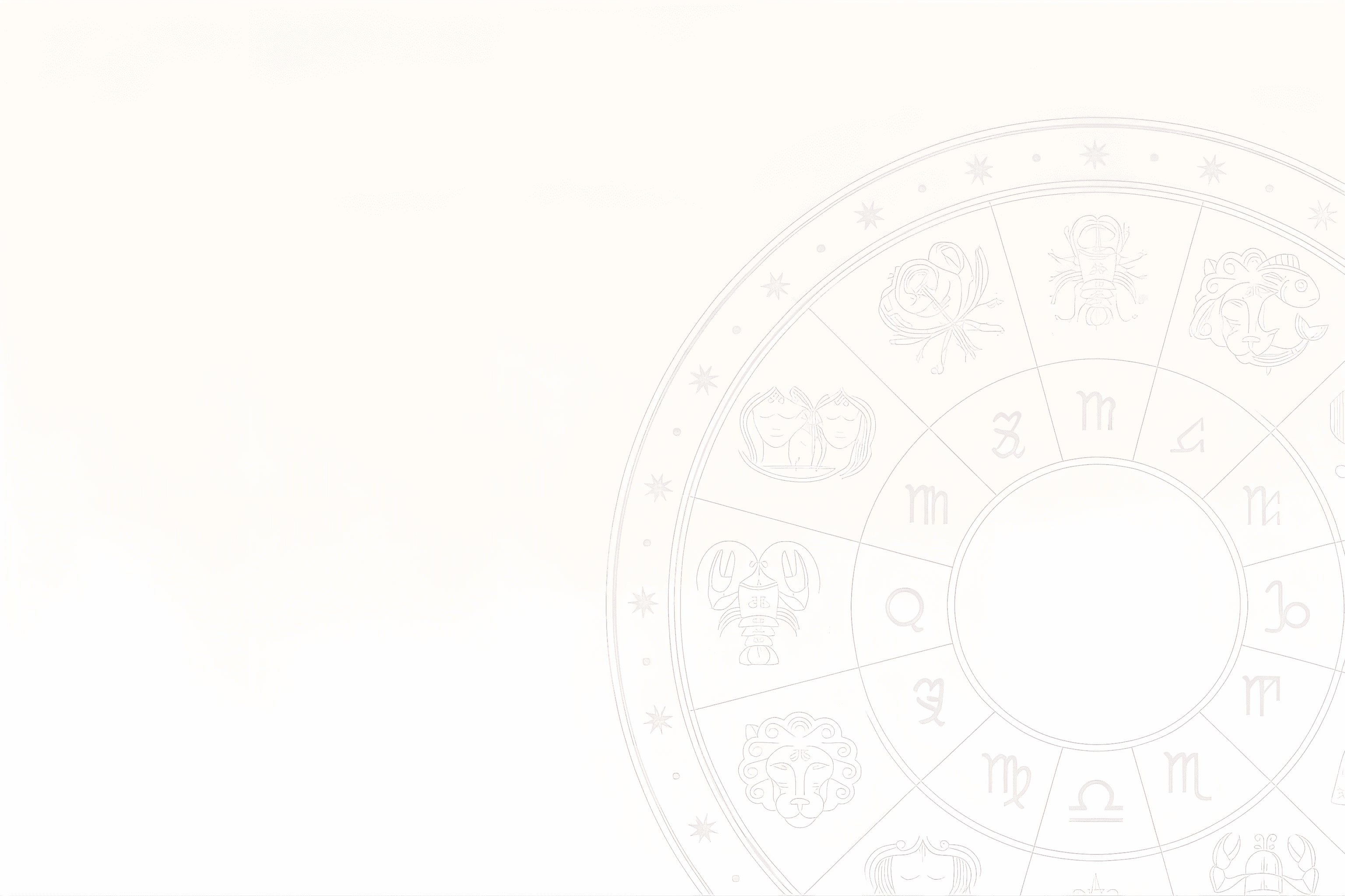 Abstract celestial chart and planetary motif